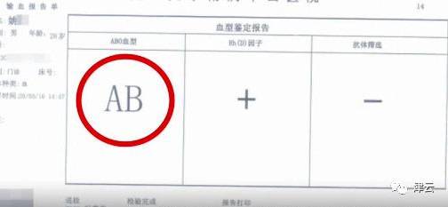 许女士夫妇血型均为A型，而阿斌血型为AB型