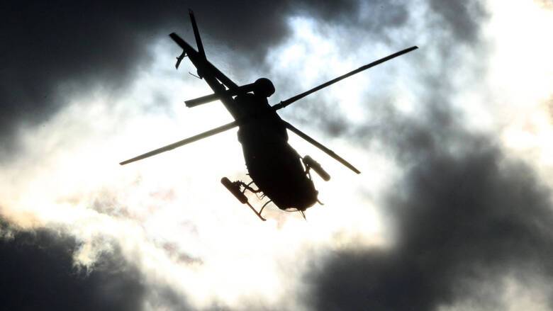 一架北约直升机飞至希腊凯法利尼亚岛以西时从雷达中消失