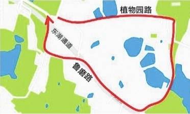 东湖景区周边部分路段改单行