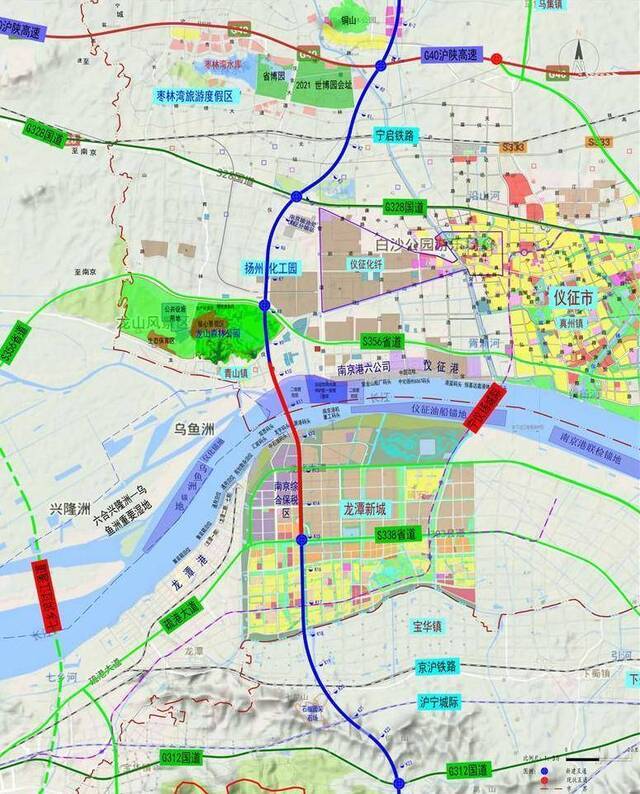 龙潭长江大桥全面开工 扬州到南京禄口机场将节省20分钟