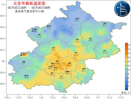 5月6日起北京迎小雨 明早出门请携带雨具