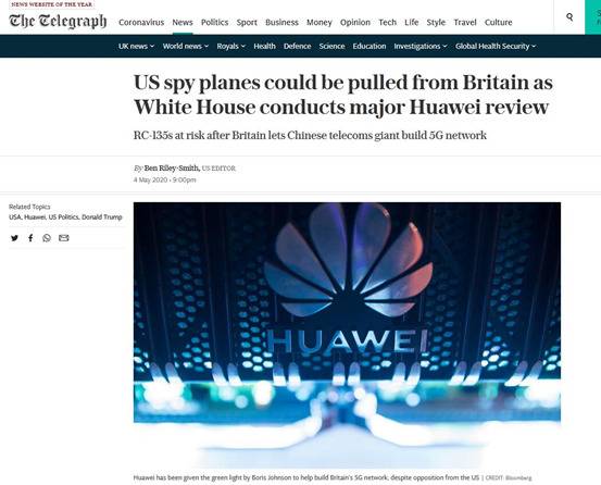 英媒曝特朗普出“新招”逼约翰逊拒绝华为5G，英国网友居然是这个反应！