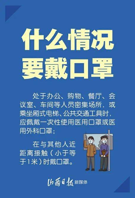 现在还要佩戴口罩吗？5张海报讲清楚