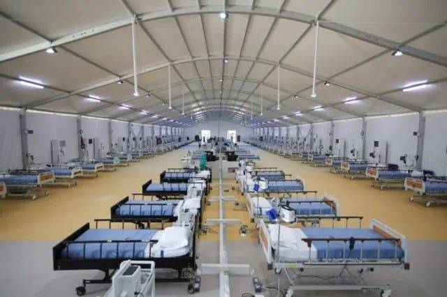 巴林军方新建野战医院用于应对新冠肺炎疫情