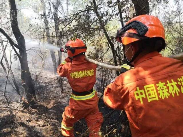 云南安宁发生森林火灾，消防员已奋战三天！这个细节把网友看哭了