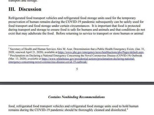 FDA13日所发布指导方针截图。图源：FDA官网