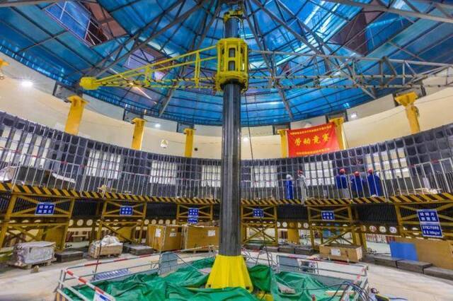 世界首台百万千瓦水电机组定子铁心一次性通过磁化试验