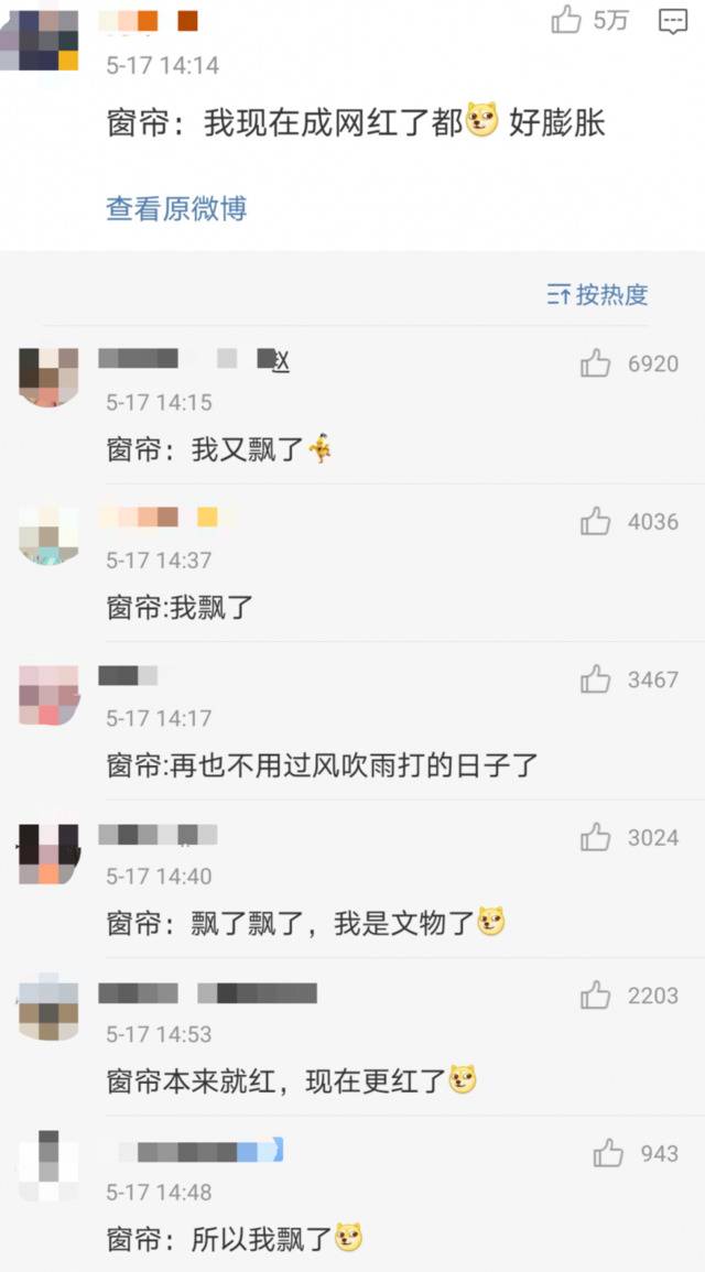 武汉“网红窗帘”被收入博物馆 窗帘：我真的飘了