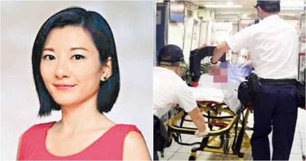 前香港TVB美女主播、现任港铁公关经理郭丽婷，近日被人发现烧炭昏迷，急救过程还口吐鲜血。
