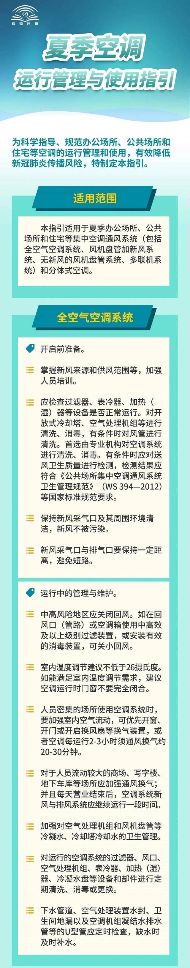 夏季如何安全使用空调，这些事你该知道！