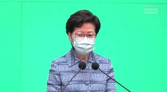 林郑强烈谴责持不同政见人士遇袭事件，称“港区国安法”宪制基础坚实，毫无违反基本法