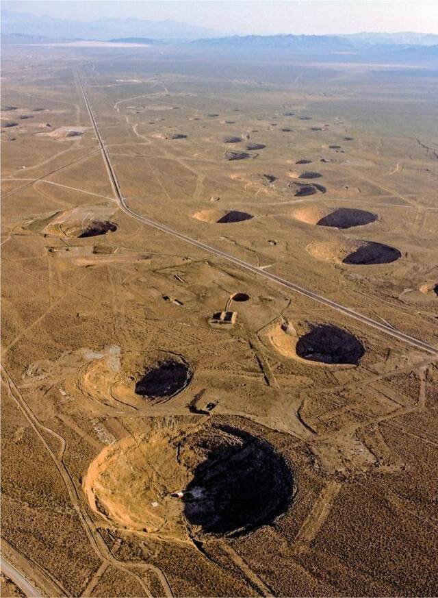 美国内华达州弗伦奇曼沼泽的地下核武器试验场