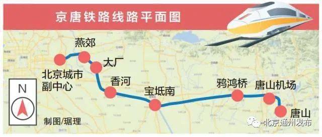 唐山30分钟到北京 京唐城铁北京副中心段全面施工