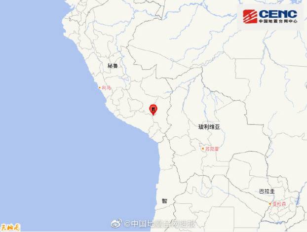 秘鲁南部发生6.1级地震