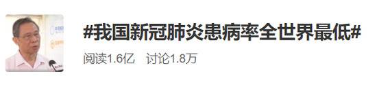 钟南山张文宏同上热搜！一好消息另一个要警惕