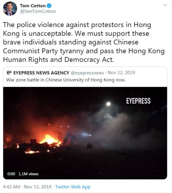 一组对比图，暴露美国反华议员“超大号双标”！