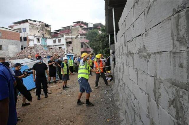 抢建套取补偿款？拆！南城拆除水涧头村9处违建