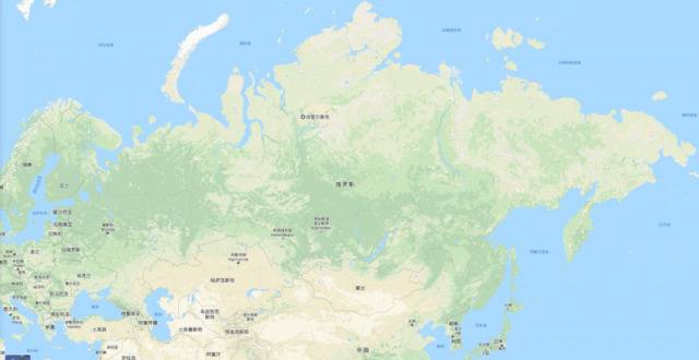 诺里尔斯克所在位置，图源：谷歌地图