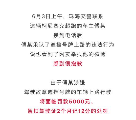 豪华超跑遮挡车牌引关注 网友纷纷留言：抓到没有？