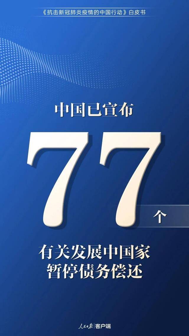 分享 中国为抗疫付出了多少？一组数字告诉你！