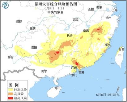 过去一周南方约67万平方公里降雨超100毫米