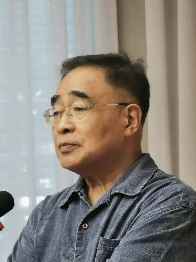 中国工程院院士、天津中医药大学校长张伯礼微信公众号@科技日报图