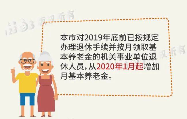 上海对机关事业单位退休人员增加养老金 6月20日发放