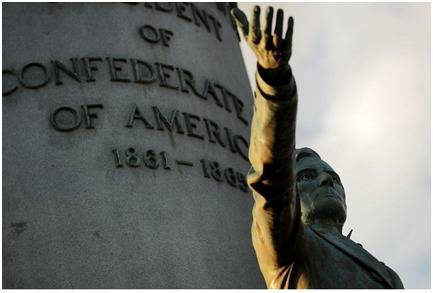 美国又一雕像被推倒:南方邦联“总统”杰斐逊-戴维斯