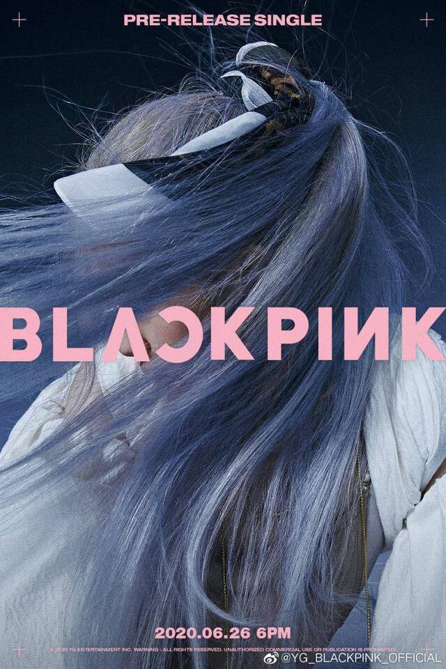 BLACKPINK回归单曲海报公布，透露新歌很潮很酷