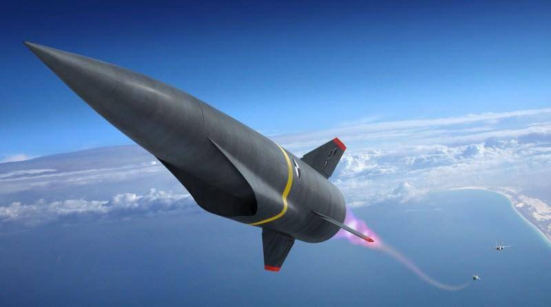 洛克希德·马丁公司的高超音速导弹概念图图自：洛马公司官网