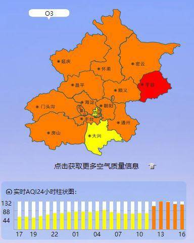 北京明起连迎四天空气污染 周五污染浓度升高