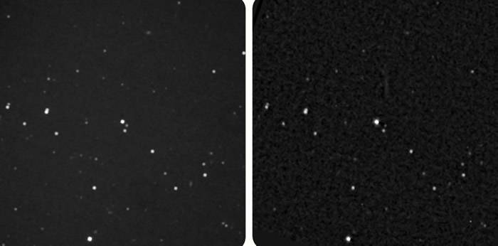 美国宇航局新视野号深空探测器首次向地球传回显示恒星视差stellar parallax图像