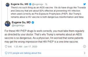 尴尬！特朗普又翻车：称赞科学家研发出“艾滋病疫苗”，但该疫苗并不存在……