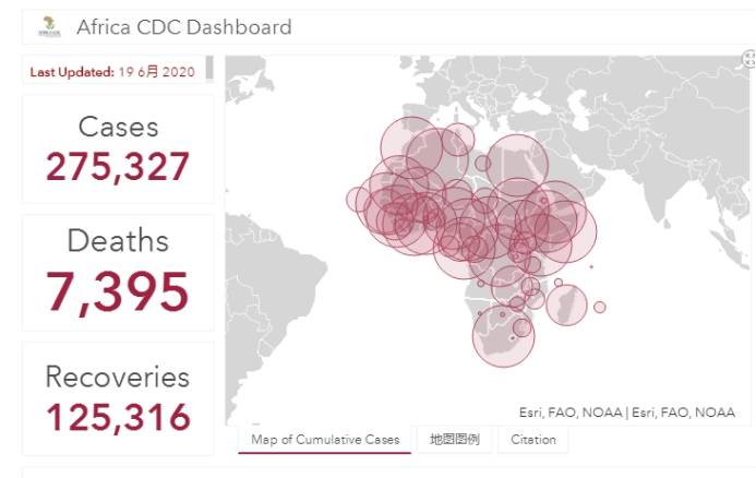 非洲地区新冠肺炎确诊病例增至27.5万