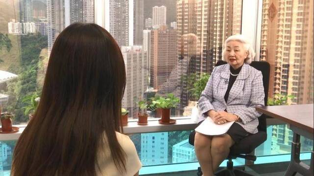 梁爱诗：香港“黑暴”背后有外部势力干预 涉港国家安全立法工作势在必行