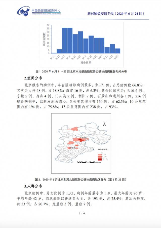 中疾控最新报告：北京疫情近期有望得到控制