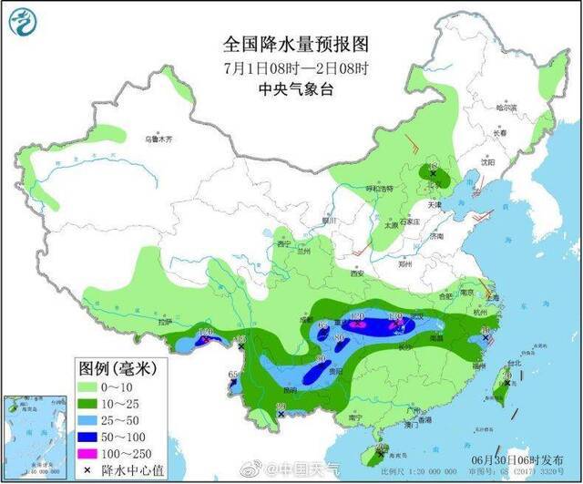 强降雨转战西南 华南闷热“耐力十足”