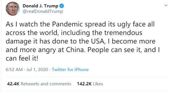 特朗普再对中国撒泼，华尔街都对他忍不了了