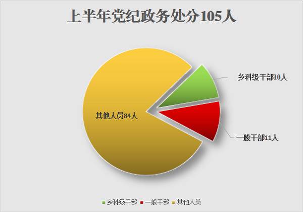 濉溪：上半年立案165件处分105人