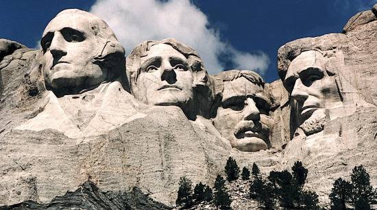美国南达科他州拉什莫尔山总统头像（图源：Getty）
