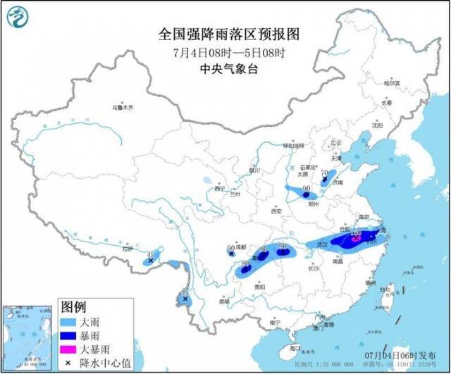 图片来源：中央气象台网站