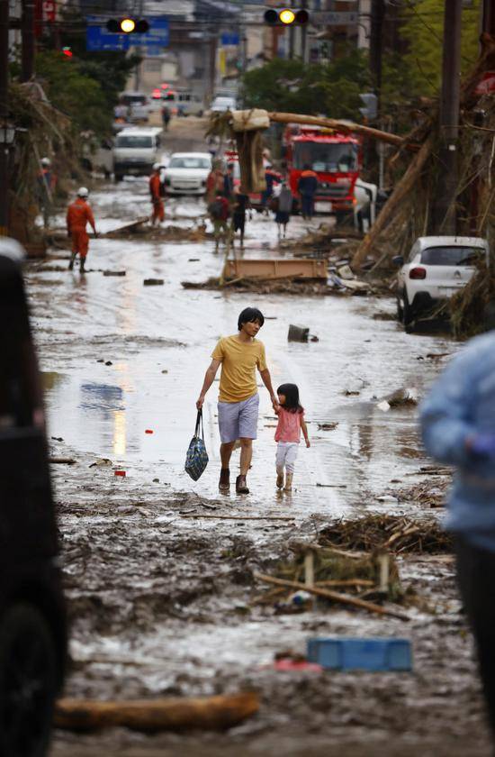 暴雨致日本熊本县18人死亡16人心肺停止