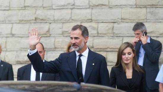 西班牙国王出席新冠肺炎逝者悼念仪式 7月16日举行官方哀悼