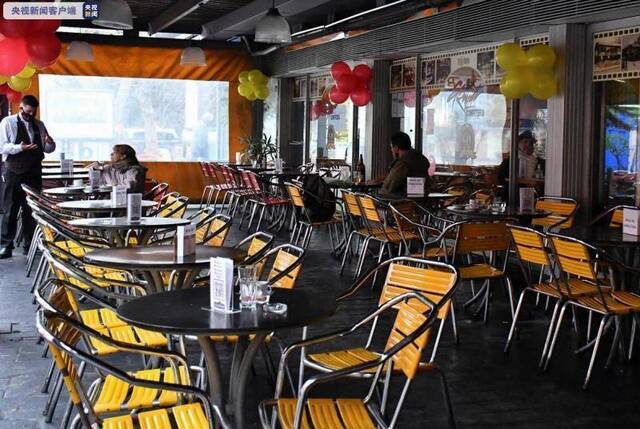 △科尔多瓦的餐厅在休业100多天后重新开门纳客（图片来源：美洲通讯社）
