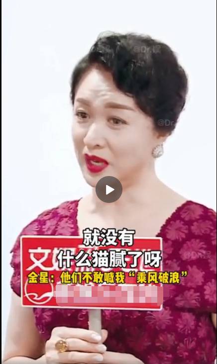 金星称《乘风破浪的姐姐》节目不敢请她