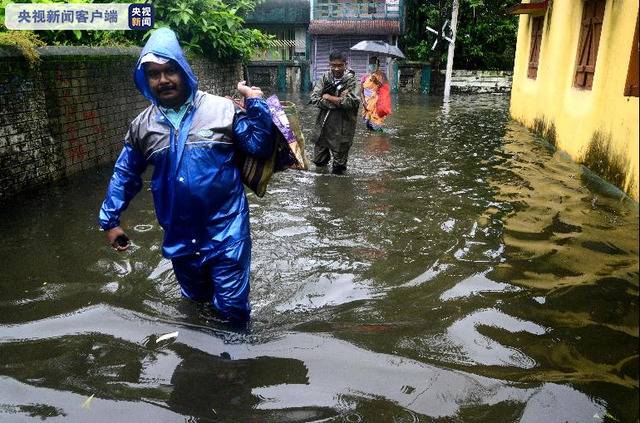 印度阿萨姆邦洪水泛滥60万人受灾42人死亡