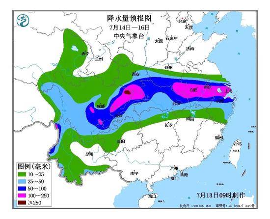 长江流域明起强降雨回归，南方多地将暴雨如注