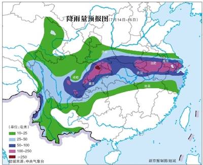 长江流域平均降雨量超1998年同期