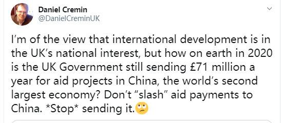 英国网民愤怒 中国网民惊讶:英国政府对中国卖国了？