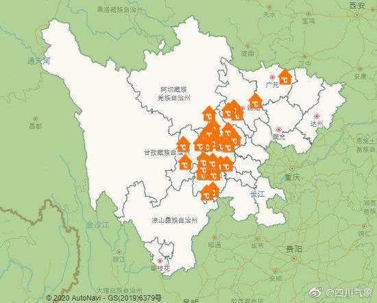 热浪来袭！四川多地发高温橙色预警信号